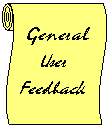 General User Feedback Form